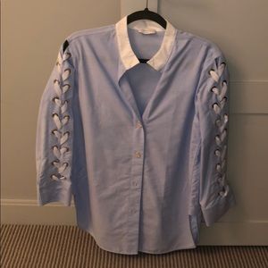 Light blue Sandro button down